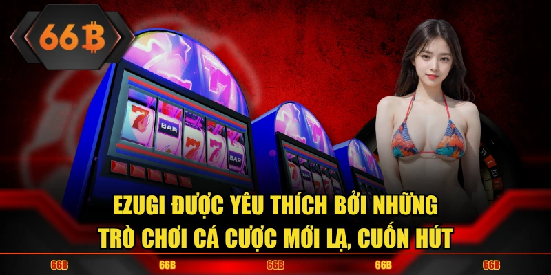 Ezugi được yêu thích bởi những trò chơi cá cược mới lạ, cuốn hút